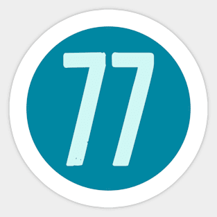 77 Sticker